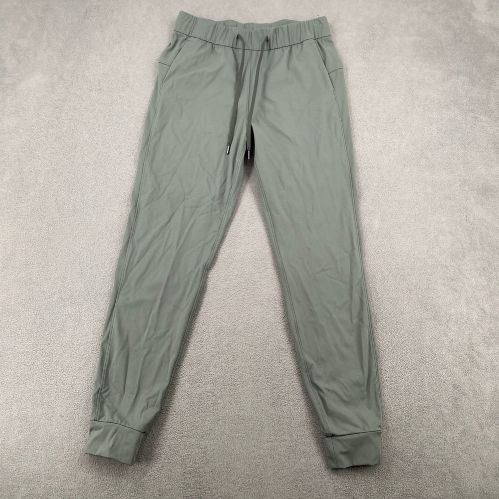 Baleaf Womens Sage Green Athletic Jogger Pants Elastic Waist Stretch Size M
